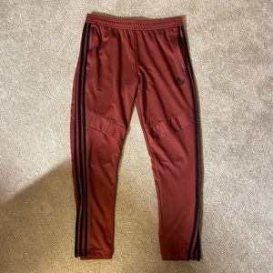 Adidas Aeroready dark red sweat pants
